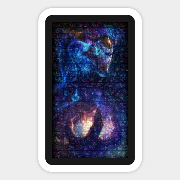 AurelionSol Mosaic Portrait 1 Sticker by nowtfancy